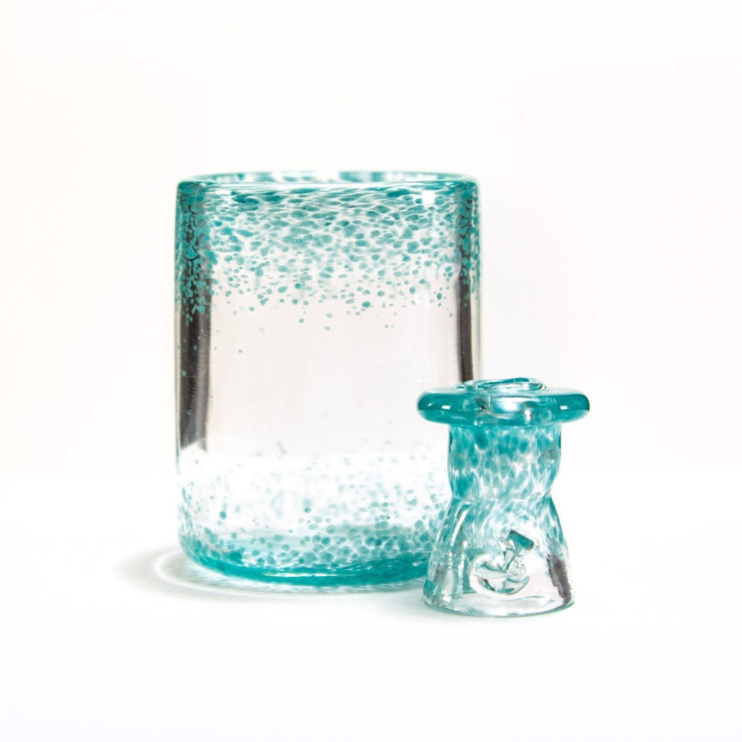 Heart & Mind Glass Heart & Mind - Clear Proxy Core Tip & Cup Set Heady Proxy Attachments | Planet Caravan